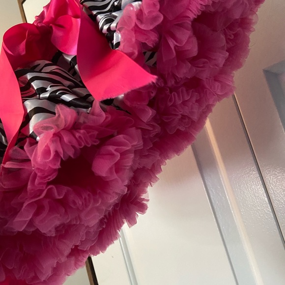 Kirei Sui Pink & Zebra Tutu Pettiskirt Age 2-4 - Picture 4 of 8